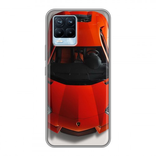 Дизайнерский силиконовый чехол для Realme 8 Lamborghini