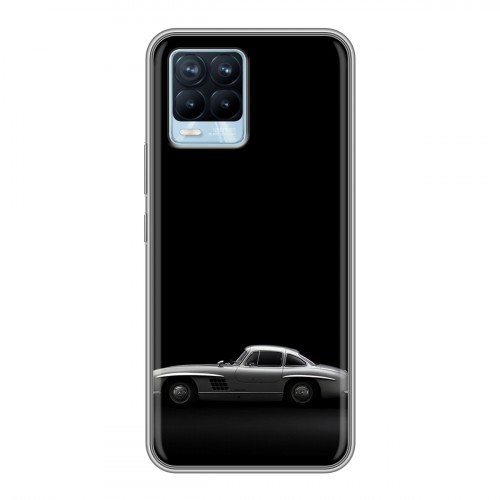 Дизайнерский пластиковый чехол для Realme 8 Mercedes