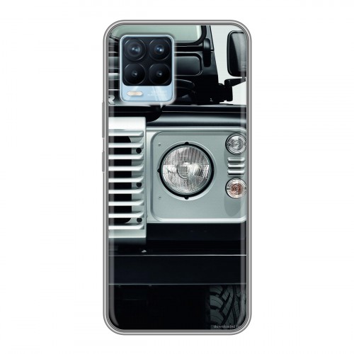 Дизайнерский силиконовый чехол для Realme 8 Land Rover