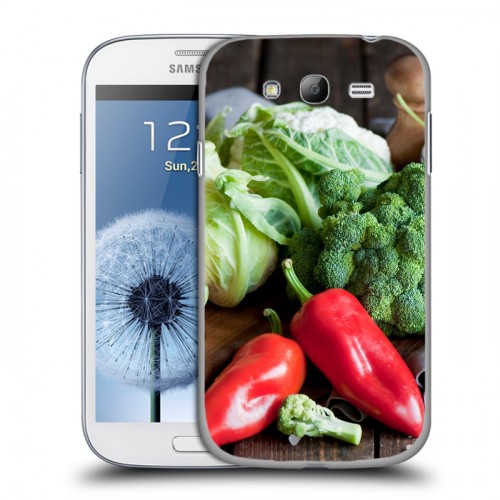 Дизайнерский пластиковый чехол для Samsung Galaxy Grand Овощи