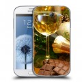 Дизайнерский пластиковый чехол для Samsung Galaxy Grand Новогодние бокалы