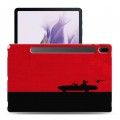 Дизайнерский пластиковый чехол для Samsung Galaxy Tab S7 FE Red Hot Chili Peppers