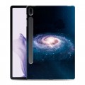 Дизайнерский силиконовый чехол для Samsung Galaxy Tab S7 FE Галактика