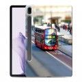Дизайнерский силиконовый чехол для Samsung Galaxy Tab S7 FE Лондон