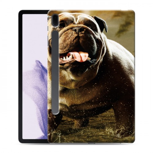 Дизайнерский силиконовый чехол для Samsung Galaxy Tab S7 FE Сверхлюди