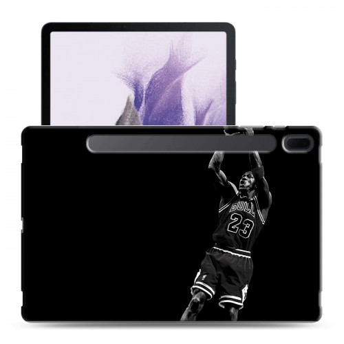 Дизайнерский силиконовый чехол для Samsung Galaxy Tab S7 FE Майкл Джордан
