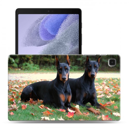 Дизайнерский силиконовый чехол для Samsung Galaxy Tab A7 lite Собаки