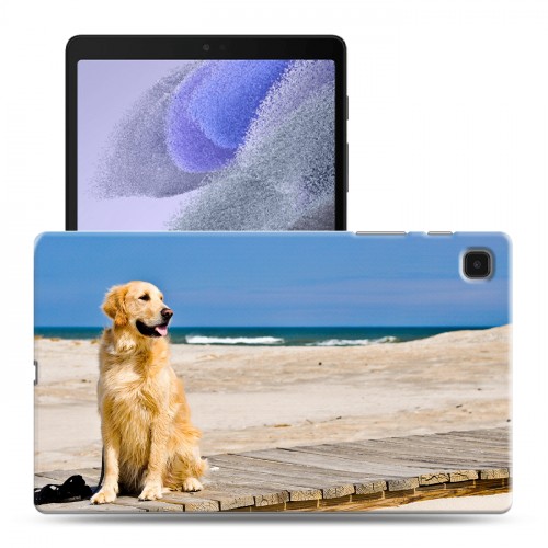 Дизайнерский силиконовый чехол для Samsung Galaxy Tab A7 lite Собаки