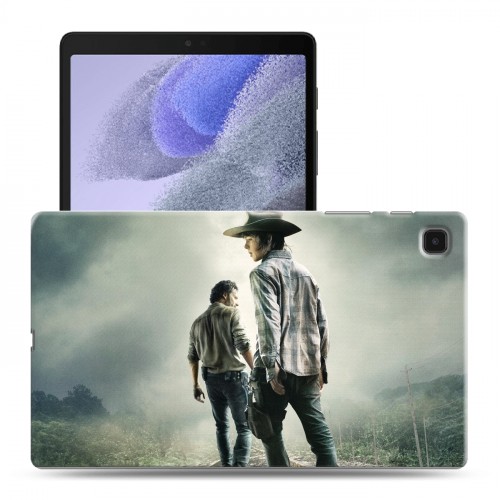 Дизайнерский силиконовый чехол для Samsung Galaxy Tab A7 lite Ходячие Мертвецы