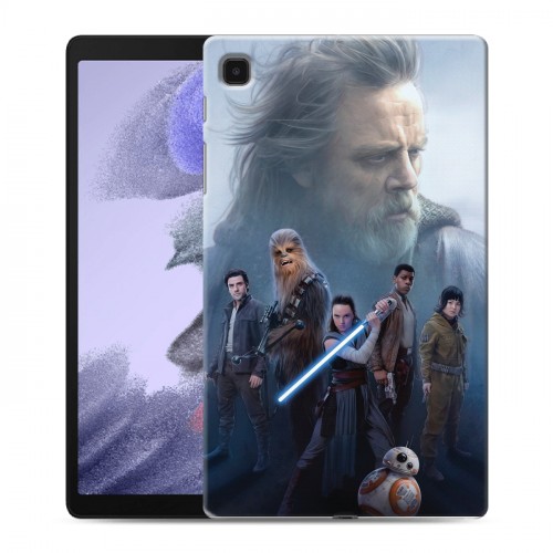 Дизайнерский силиконовый чехол для Samsung Galaxy Tab A7 lite Star Wars : The Last Jedi