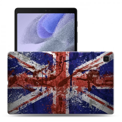 Дизайнерский силиконовый чехол для Samsung Galaxy Tab A7 lite флаг Британии