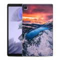 Дизайнерский силиконовый чехол для Samsung Galaxy Tab A7 lite озеро