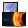 Дизайнерский силиконовый чехол для Samsung Galaxy Tab A7 lite Солнце