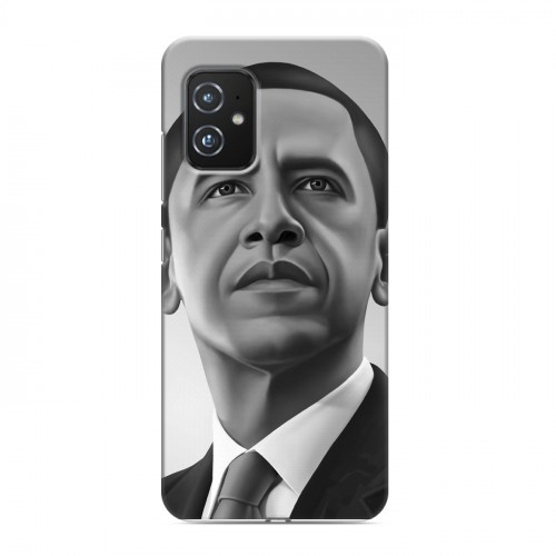 Дизайнерский силиконовый чехол для ASUS ZenFone 8 Барак Обама