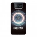 Дизайнерский силиконовый чехол для ASUS ZenFone 8 Flip Linkin Park