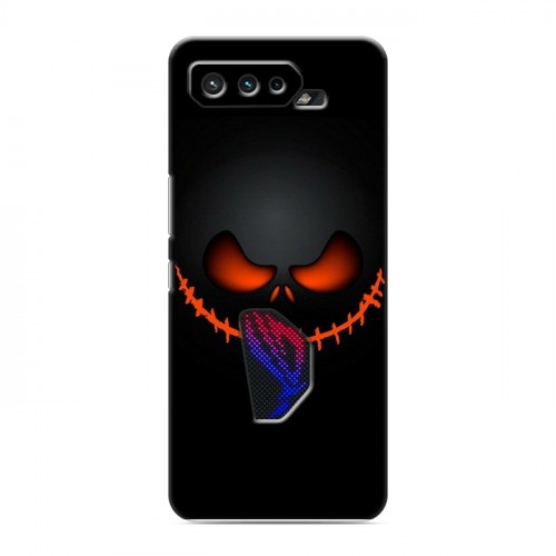 Дизайнерский силиконовый чехол для ASUS ROG Phone 5 хэллоуин