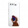 Дизайнерский силиконовый чехол для ASUS ROG Phone 5 Мятные звери