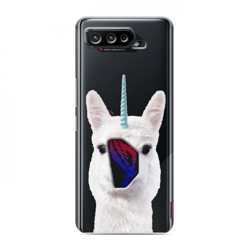 Дизайнерский силиконовый чехол для ASUS ROG Phone 5 Мятные звери