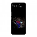 Дизайнерский силиконовый чехол для ASUS ROG Phone 5 Кот в темноте