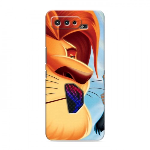 Дизайнерский силиконовый чехол для ASUS ROG Phone 5 Король Лев