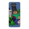 Дизайнерский силиконовый чехол для ASUS ROG Phone 5 Minecraft