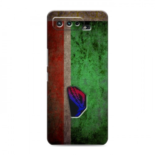 Дизайнерский силиконовый чехол для ASUS ROG Phone 5 Флаг Чечни