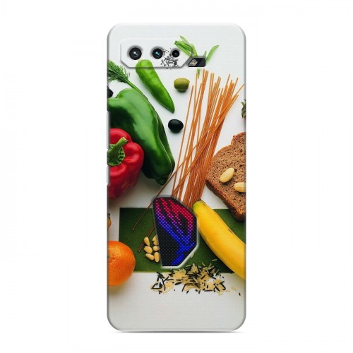 Дизайнерский силиконовый чехол для ASUS ROG Phone 5 Овощи