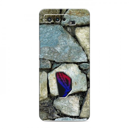 Дизайнерский силиконовый чехол для ASUS ROG Phone 5 Текстура камня