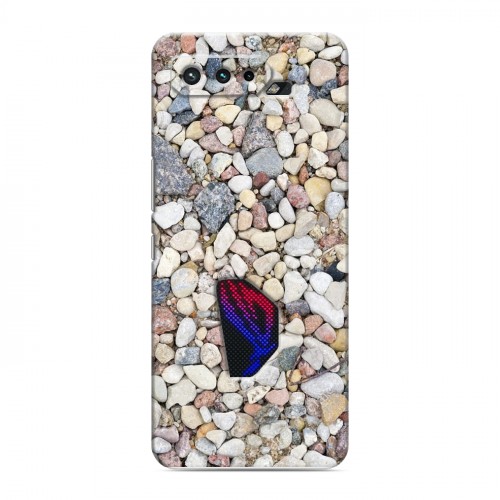 Дизайнерский силиконовый чехол для ASUS ROG Phone 5 Текстура камня