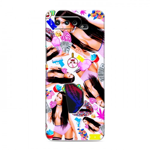 Дизайнерский силиконовый чехол для ASUS ROG Phone 5 Ники Минаж