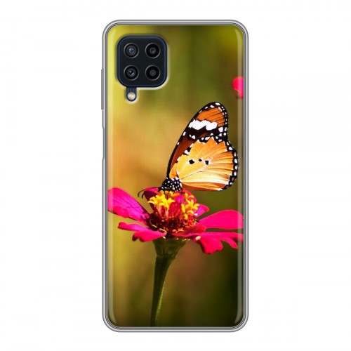 Дизайнерский силиконовый чехол для Samsung Galaxy A22 Бабочки