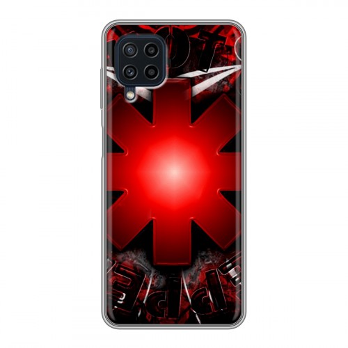 Дизайнерский силиконовый чехол для Samsung Galaxy A22 Red Hot Chili Peppers