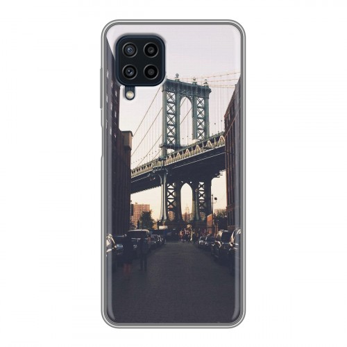 Дизайнерский пластиковый чехол для Samsung Galaxy A22 Нью-Йорк