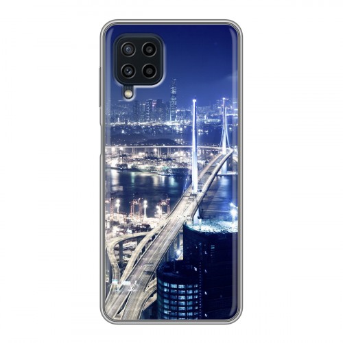 Дизайнерский силиконовый чехол для Samsung Galaxy A22 Гонконг