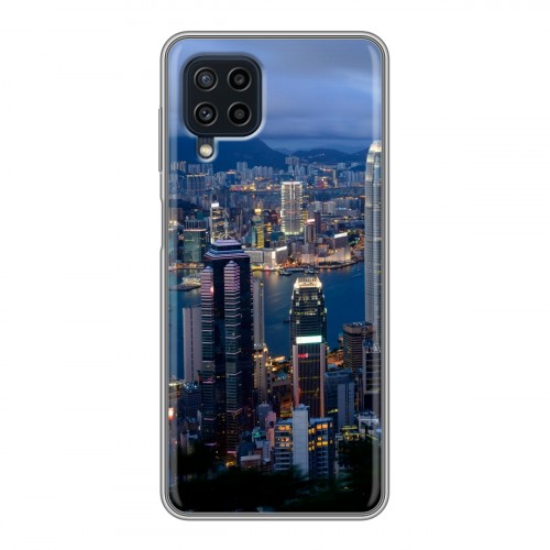 Дизайнерский силиконовый чехол для Samsung Galaxy A22 Гонконг