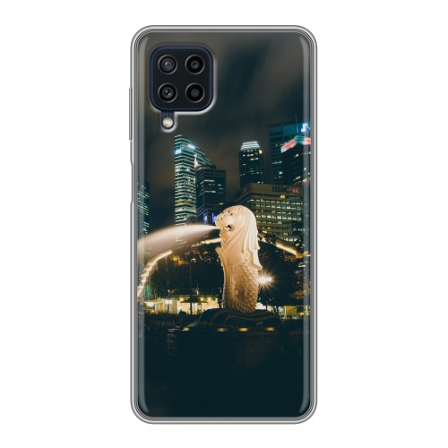 Дизайнерский силиконовый чехол для Samsung Galaxy A22 Сингапур