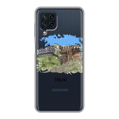 Дизайнерский силиконовый чехол для Samsung Galaxy A22 Грузия