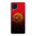 Дизайнерский силиконовый чехол для Samsung Galaxy A22 Флаг Киргизии