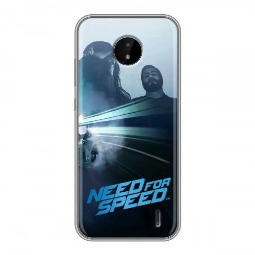 Дизайнерский силиконовый чехол для Nokia C20 Need For Speed