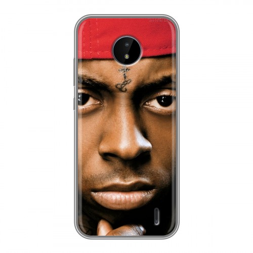 Дизайнерский силиконовый чехол для Nokia C20 Lil Wayne