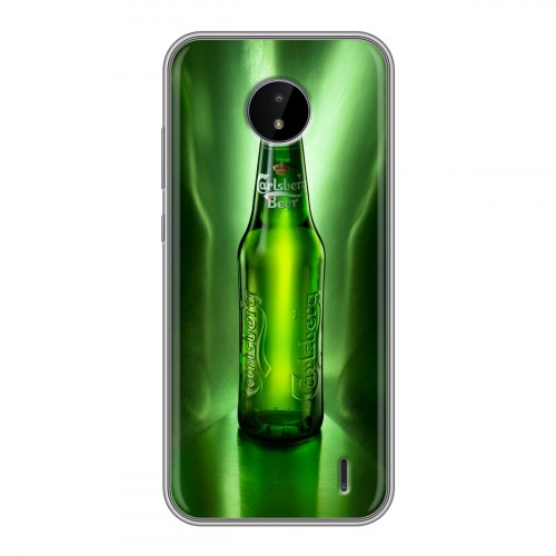 Дизайнерский силиконовый чехол для Nokia C20 Carlsberg