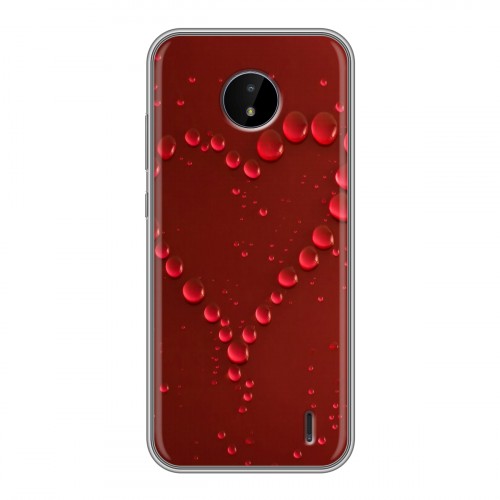 Дизайнерский пластиковый чехол для Nokia C20 День Святого Валентина