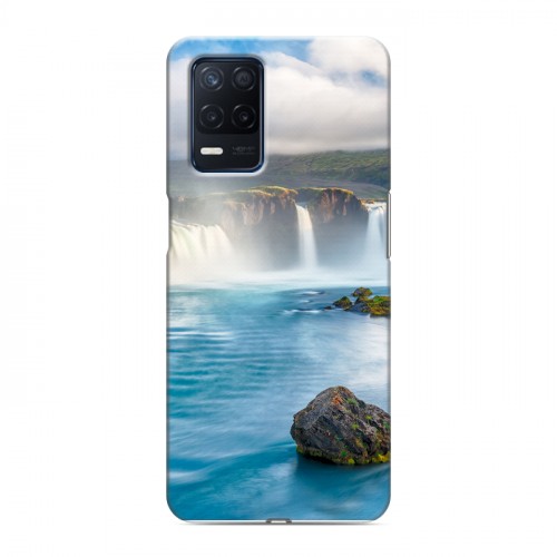 Дизайнерский силиконовый с усиленными углами чехол для Realme Narzo 30 5G водопады