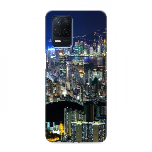 Дизайнерский силиконовый с усиленными углами чехол для Realme Narzo 30 5G Гонконг