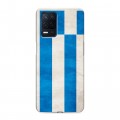 Дизайнерский пластиковый чехол для Realme Narzo 30 5G Флаг Греции