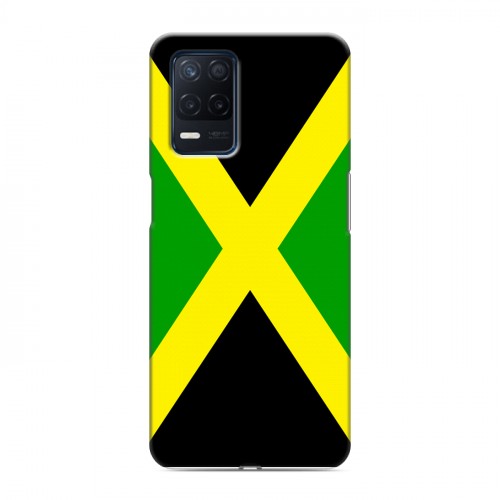 Дизайнерский силиконовый чехол для Realme Narzo 30 5G Флаг Ямайки