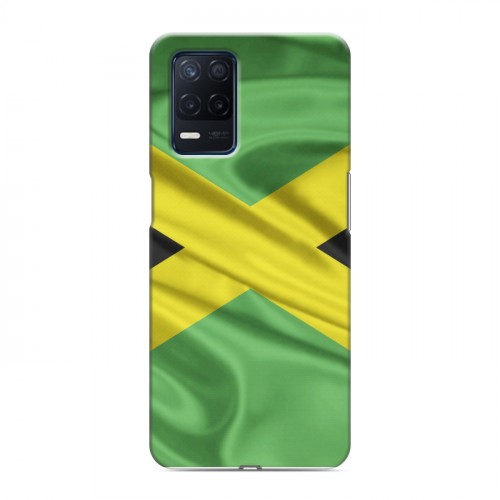 Дизайнерский пластиковый чехол для Realme Narzo 30 5G Флаг Ямайки