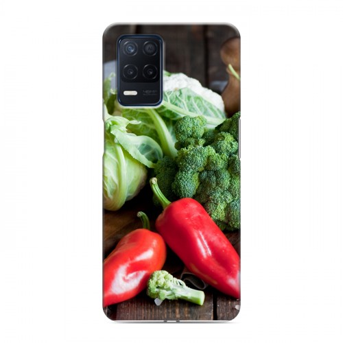 Дизайнерский пластиковый чехол для Realme Narzo 30 5G Овощи