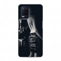 Дизайнерский силиконовый с усиленными углами чехол для Realme Narzo 30 5G Jack Daniels