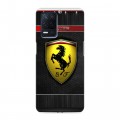 Дизайнерский силиконовый чехол для Realme Narzo 30 5G Ferrari